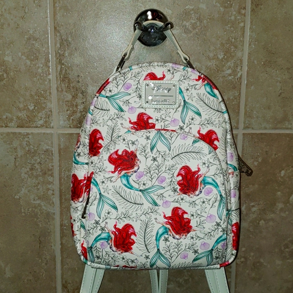 Loungefly little mermaid mini backpack